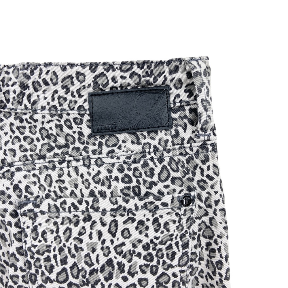 MAVI Jeans Tess High Rise Animal Print Denim Skinny - Picture 5 of 7